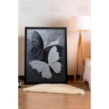 Artavessa Tek Parça Siyah Çerçeveli Tablo - Artplstksyh8