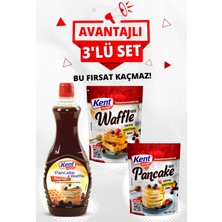 Kent Boringer Pankek/waffle Avantajlı 3'lü Seti (Pankek Akçaağaç 355ML-WAFFLE Mix-Pankek Mix)