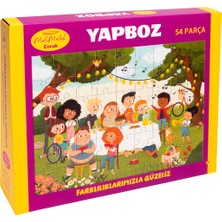Melimelek Çocuk Yapboz Puzzle - Farklılıklarımızla Güzeliz  (Ceyda Düvenci)