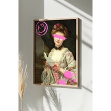 Artavessa Tek Parça Gerçek Ham Ahşap Çerçeveli Tablo - Model 36