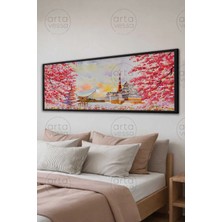 Artavessa Tek Parça Siyah Çerçeveli Panoramik Tablo - Artsyhmdfyty4
