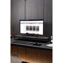 KODIGU 90X20CM Monitör Standı | Ergonomik Monitör Standı | Boyun Için Monitör Standı