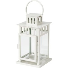 Ikea Borrby Fener Beyaz 20 cm
