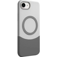 Uravas Store Iphone 16E Velar Magsafe Kapak - Grey