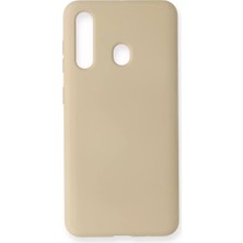 Uravas Store Galaxy M40 Kılıf Nano Içi Kadife Silikon - Kemik