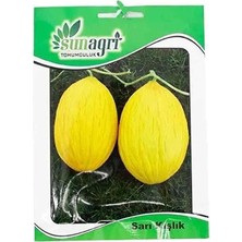 Sunagri Sarı Kışlık Kavun Tohumu 10 Gr – 10 Gramlık Pakette Tatlı Sarı Kışlık Kavun Tohumu