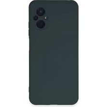 Uravas Store Poco M5 Kılıf Nano Içi Kadife Silikon - Koyu Yeşil