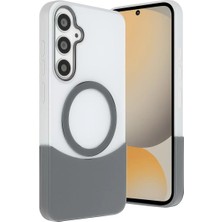 Uravas Store Galaxy S24 Fe Velar Magsafe Kapak - Grey