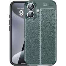 Uravas Store Iphone 16 Kılıf Auto Focus Kapak - Koyu Yeşil