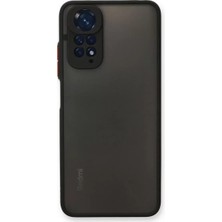 Uravas Store Redmi Note 11 Kılıf Montreal Silikon Kapak - Siyah