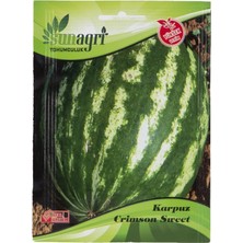Sunagri Alaca Karpuz Tohumu - Geleneksel Yerli Tohum Bahçe Tipi