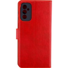 Uravas Store Galaxy M52 5g Kılıf S Kapaklı Kılıf - Kırmızı