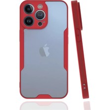 Uravas Store Iphone 13 Kılıf Platin Silikon - Kırmızı