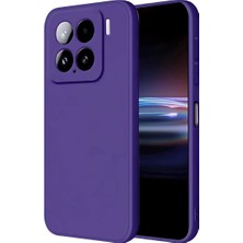 Uravas Store 15 Kılıf Nano Içi Kadife Silikon - Mor