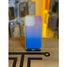 Avcı Teknoloji Market iPhone 14 Pro Max Uyumlu Parıltılı Desenli Renkli Şeffaf Silikon Kılıf