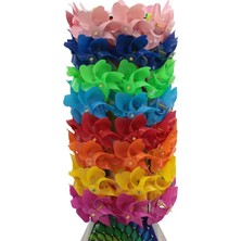 Kardeşler Mini Rüzgar Gülü 6 Kanat 10 cm
