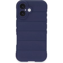 Uravas Store Iphone 16 Kılıf Optimum Silikon - Lacivert
