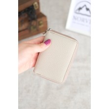 Norvi Leather Fermuarlı Unisex Kartlık Cüzdan 1169