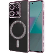 Uravas Store Redmi 13C Joke Simli Magneticsafe Kılıf - Pembe