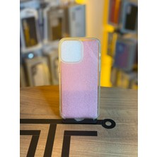 Avcı Teknoloji Market iPhone 14 Pro Max Uyumlu Parıltılı Desenli Renkli Şeffaf Silikon Kılıf