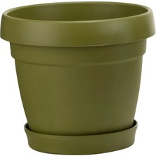 Poliwork Tabaklı Plastik Saksı 9 Lt 290*255 mm