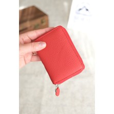 Norvi Leather Fermuarlı Unisex Kartlık Cüzdan 1169