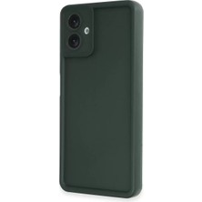 Uravas Store Galaxy A06 Kılıf Viera Silikon - Koyu Yeşil