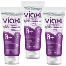 Viaxi Glide A+ Doğal Kayganlaştırıcı Jel 100 Ml. (3 Adet)