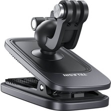 Ayex Manyetik Backpack Clip Telesin GP-JFM-002 Aksiyon Kamera Çanta Klipsi Gopro Djı ile Uyumlu