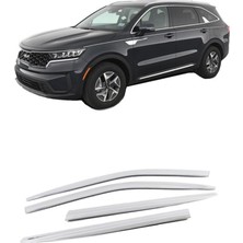 ferrous autoaccessories Kia Sorento Ferrous Oem Abs Krom Cam Rüzgarlığı 2021 ve Üstü