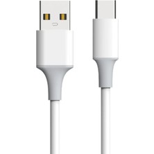 iBerry LB205XE 67W Usb-A To Type-C Buzz Serisi Şarj Kablosu - Beyaz