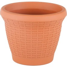 Serinova Hasır Saksı 6 Lt – İç ve Dış Mekan Uyumlu 6 Litre Hasır Saksı