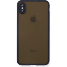 Uravas Store Iphone Xs Kılıf Montreal Silikon Kapak - Lacivert