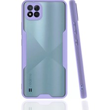 Uravas Store C11 2021 Kılıf Platin Silikon - Lila