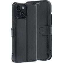 Uravas Store Iphone 15 S Kapaklı Kılıf - Siyah