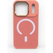 iPhone 17 Pro Uyumlu Turuncu Magsafe Kılıf