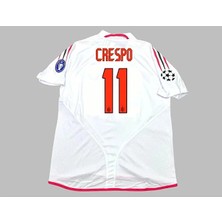 Alaturka Mix 2003-04 Isimsiz Ac Milan Away Shirt Opel #11 Crespo Yetişkin Forması