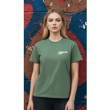Unisex Ön ve Sırt Baskılı Oversize Modern Vintage T-Shirt