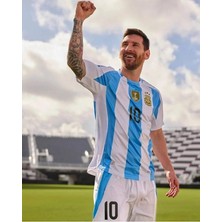 Alaturka Mix Arjantin L.messi Milli Takım 24/25 Yeni Sezon Futbol Forması