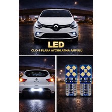 Duolight Renault Clio 4 LED Plaka Aydınlatma Beyaz Canbus Hatasız Tak Çalıştır 2 Adet