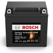 Motostart Bosch Fa 103 12N9-4B-1 Yb9-B Cf Moto Clx 250 Nk 250 250 Sr 12 V 9 A Akü