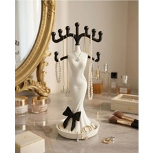 3D Meshing Dekoratif Kadın Figürlü Takı Standı & Organizer