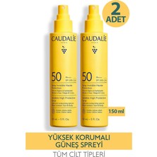 Caudalie Invisible High Protection Spray SPF50 150 ml 2 Adet