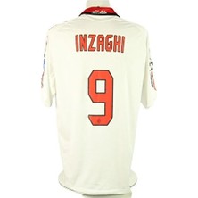 Alaturka Mix 2003-04 Isimsiz Ac Milan Away Shirt Opel #9 Inzaghi Yetişkin Forması