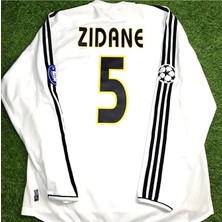 Alaturka Mix Real Madrid 2003/04 Iç Saha Uzun Kol Simens Z.i.d.a.n.e. Yetişkin Cforması