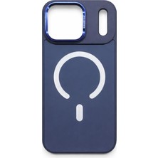 iPhone 17 Pro Max Uyumlu Lacivert Magsafe Kılıf