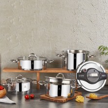 Falez Assos 8 Parça Çelik Set