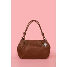 Westbag Kadın Dokulu Büzgülü Premium El ve Omuz Çantası