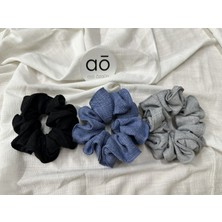 Aslı Özgün 3'lü Scrunchie Saç Tokası