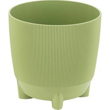 Poliwork Luna Ayaklı Saksı 2 Lt – 15,5 cm Modern Tasarım Ayaklı Dekoratif Saksı